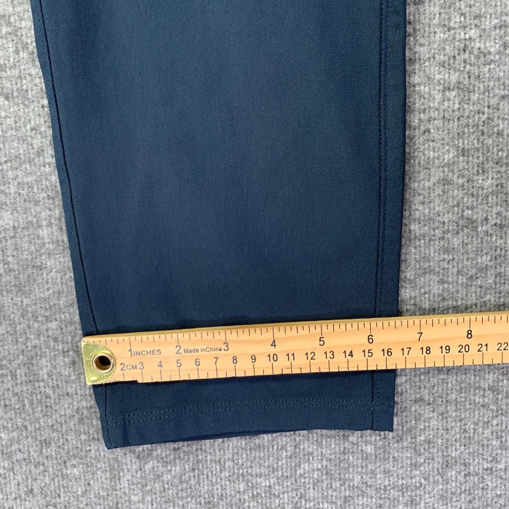 Vuori Meta Pants Men 33x32 Blue Performance Stretch Athleisure Chino - Picture 9 of 12